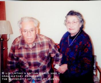 Portrait of Mary and Francisco Resendez (husband).