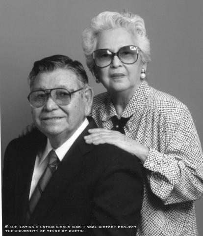 Ramon and Henrietta Rivas celebrate their 46 wedding anniversary in 1995.