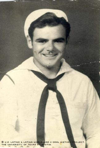 Peter Salcedo in Oahu, Hawaii 1944.