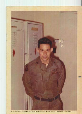 Ben in Ft Carson, Colorado 1970.\I was in my private room at Ft. Carson. I was happy to come home alive. I had only 6 months in the army.\""