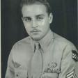 Bennie Trujillo in El Paso, Texas in 1946. First time on Pass from hospital.