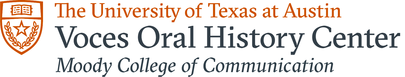 Voces Oral History Center logo